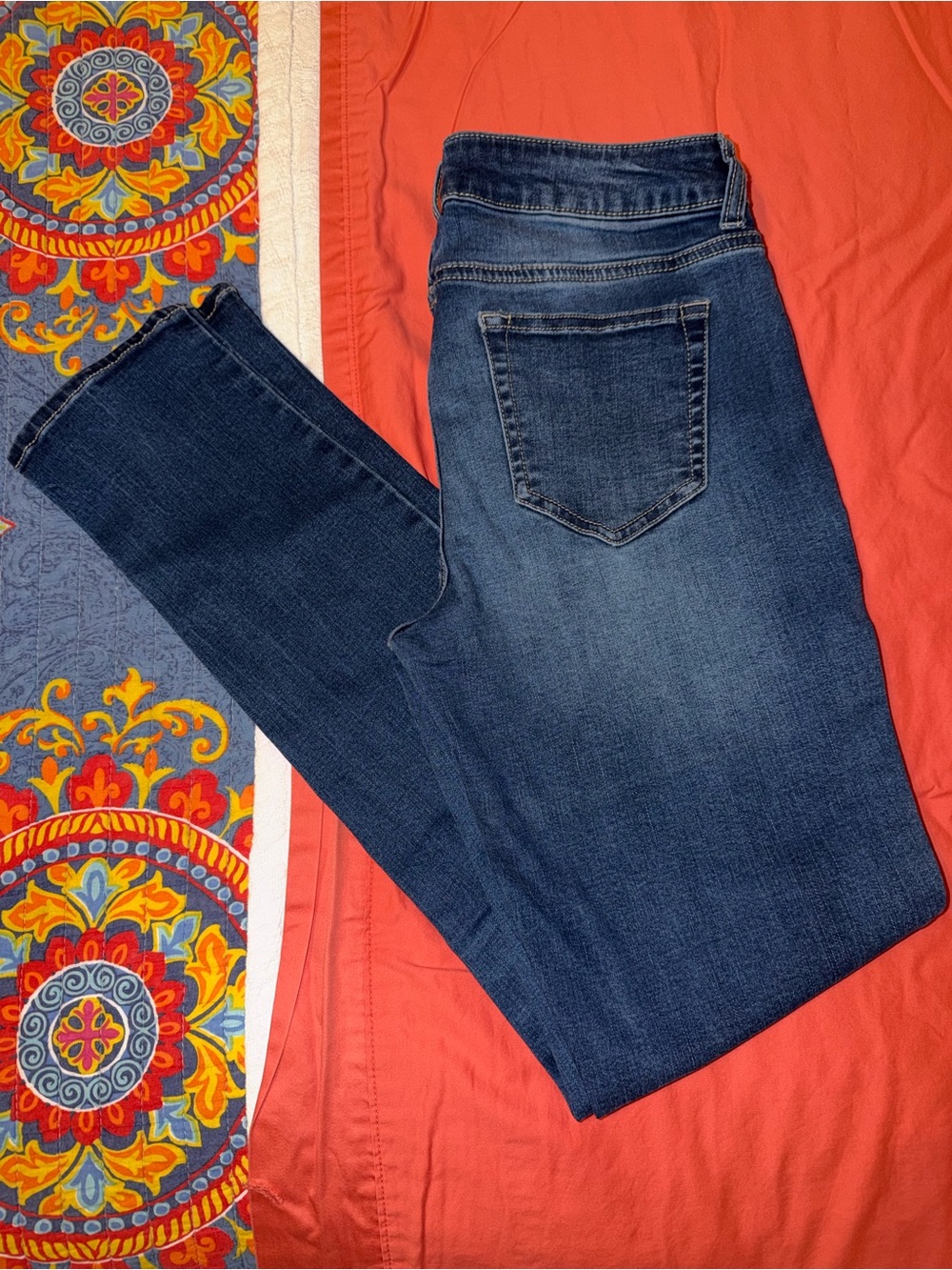 Maurices Women's Medium Dark Blue Skinny Jeans